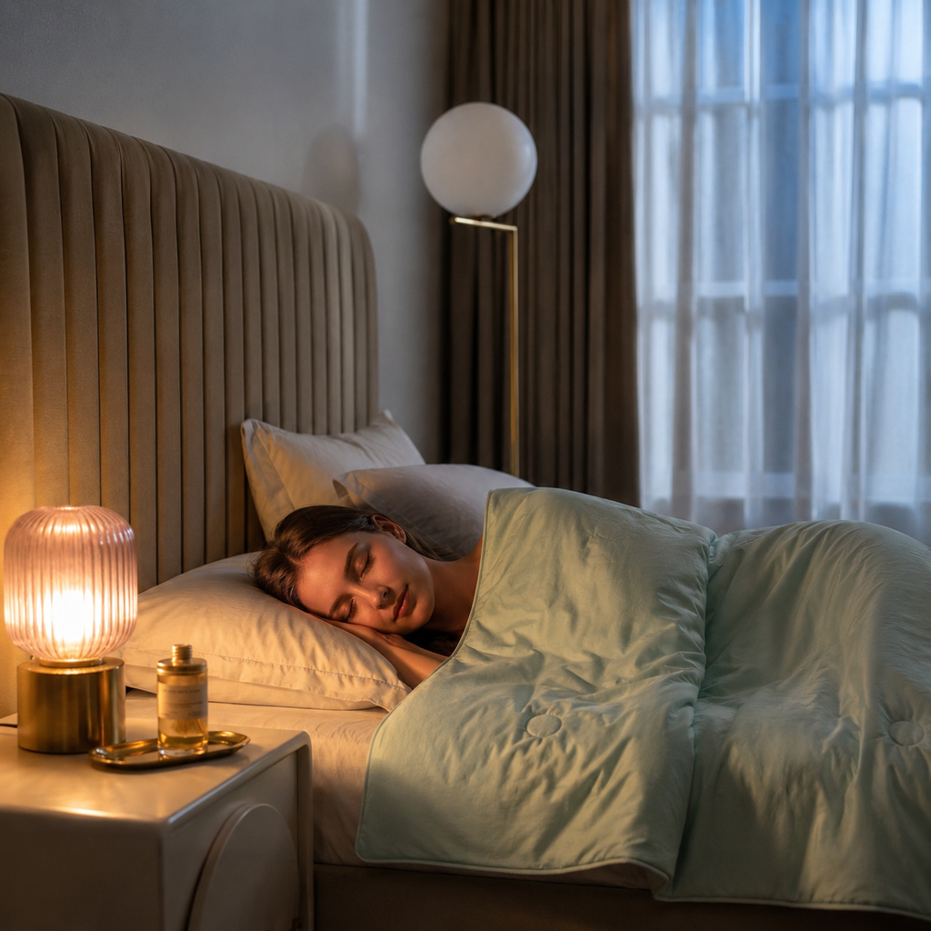 Kühlklar Decke™ - Die kühlende Sommerdecke für erholsame Nächte ohne Hitzestau.
